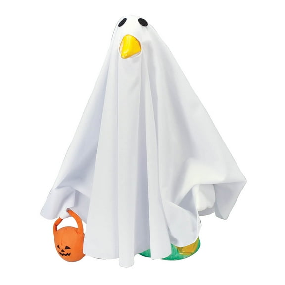 Gaggleville Ghost Goose Outfit, Fits Large 23" H Statue