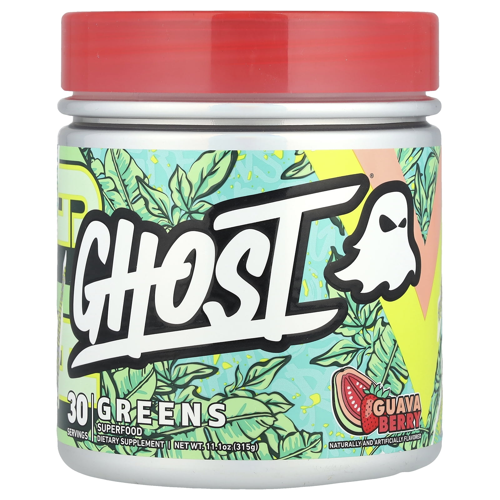 Ghost Greens, Guava Berry, 11.1 oz (315 g) - Walmart.com