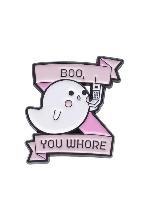 Ghost Halloween Brooch Cartoon Pumpkin Brooch Halloween Badge Halloween F7W6