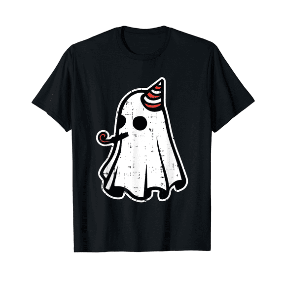 Ghost Halloween Costume Classic Spooky Outfit Halloween 2025 Women's T-Shirt