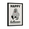 Ghost Halloween Decor Trendy Retro Halloween Wall Art Halloween Poster