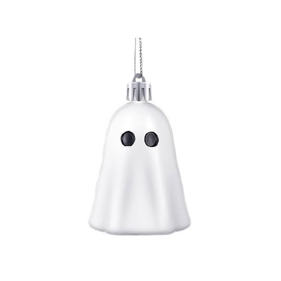 Ghost Hanging Ornaments, Tree Decorations - Halloween Ghosts for Party & Christmas Tree Decor