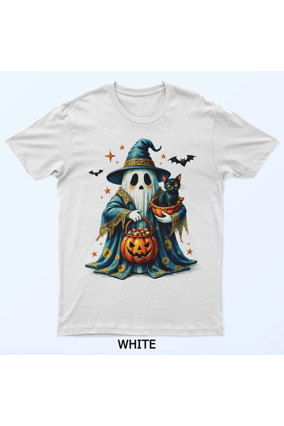 Jack O Lantern Creepy Evil Pumpkin Face Halloween T-Shirt