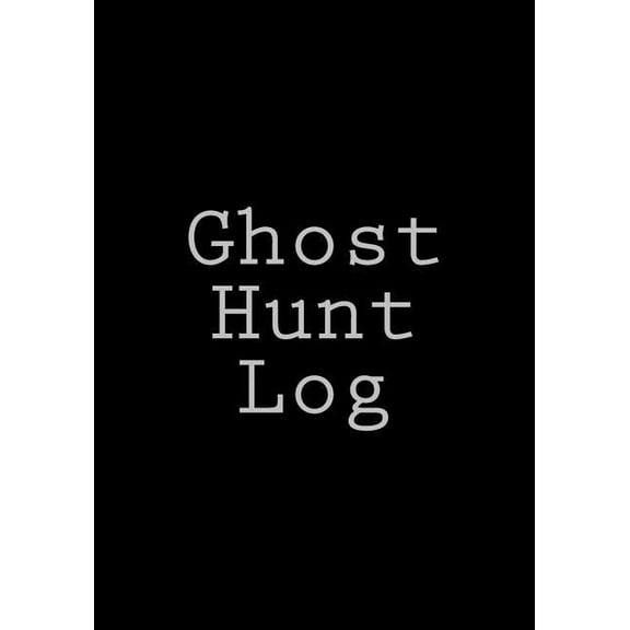 Ghost Hunt Log, (Paperback)