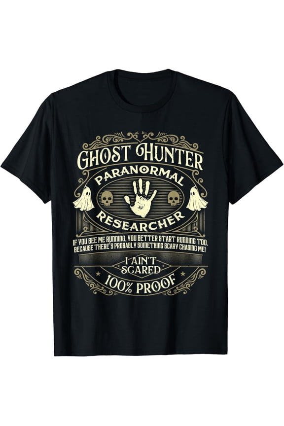 Ghost Hunter - Ghost Hunting Halloween Paranormal Activity T-Shirt