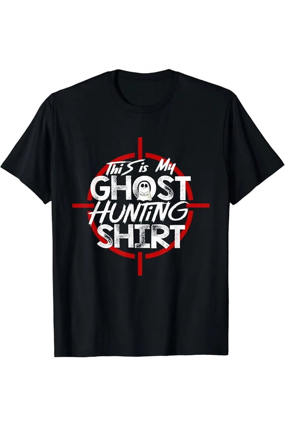 Ghost Hunting Paranormal Ghost Adventures Ghost Hunter Equipment Unisex T-Shirt, S - 5XL
