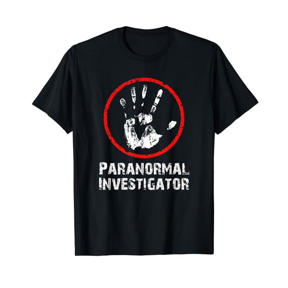 Ghost Hunting Paranormal Investigator Vintage Myth Casual Men T-Shirt
