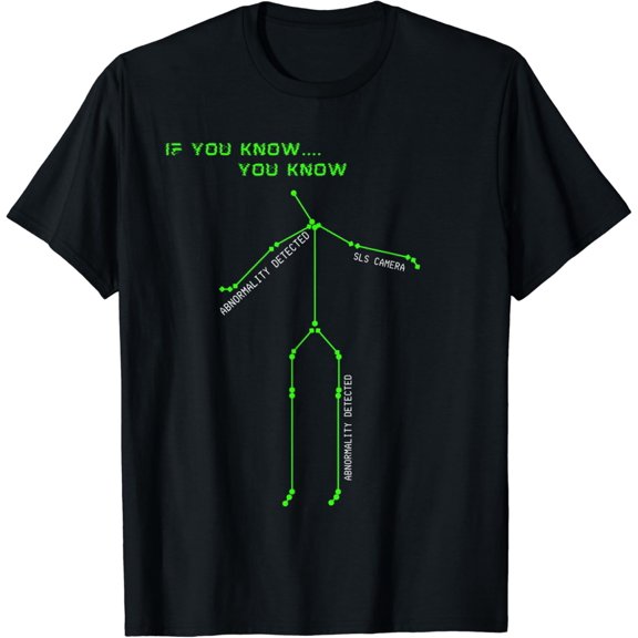 Ghost Hunting Shirt Sls Camera Stick Man Novelty Spooky T-Shirt