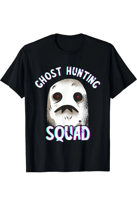 Ghost Hunting Squad Paranormal Investigator Ghost Hunter Team Unisex T-Shirt, S - 5XL