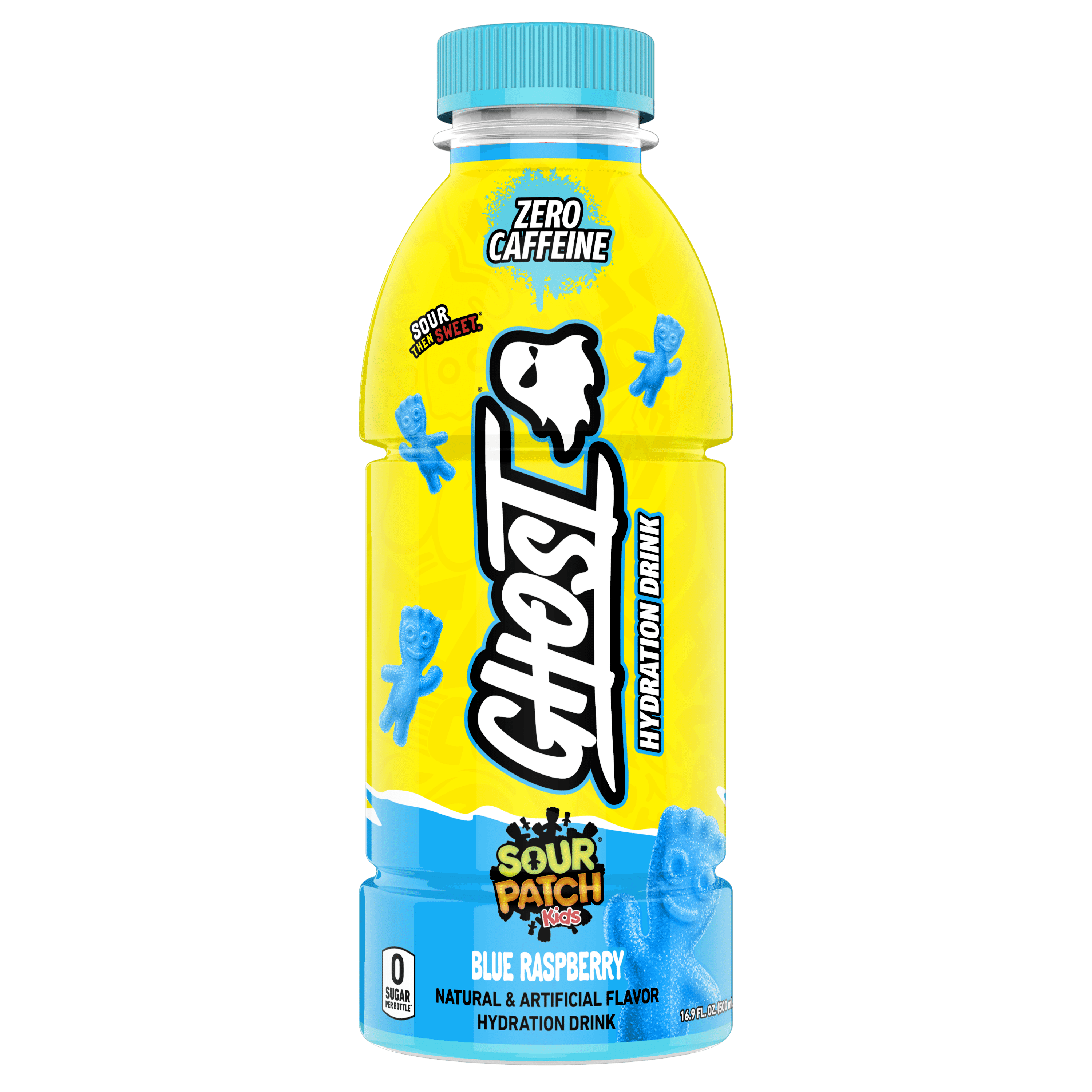 Is Ghost Hydration Safe For Kids GHOST® HYDRATION Zero Sugars Sports Drink, SOUR PATCH KIDS® Blue