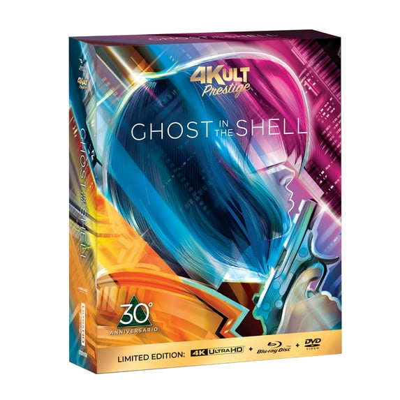 Ghost In The Shell- "4Kult " 30 Anni - Ediz.Num. (1 4K + 2 Bd (4K Ultra HD) vari Mamoru Oshii