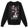 thumbnail image 1 of Ghost In The Shell Stand Alone Complex Motoko Kusanagi & Batou Crew Neck Long Sleeve Black Adult Sweatshirt-Medium, 1 of 4