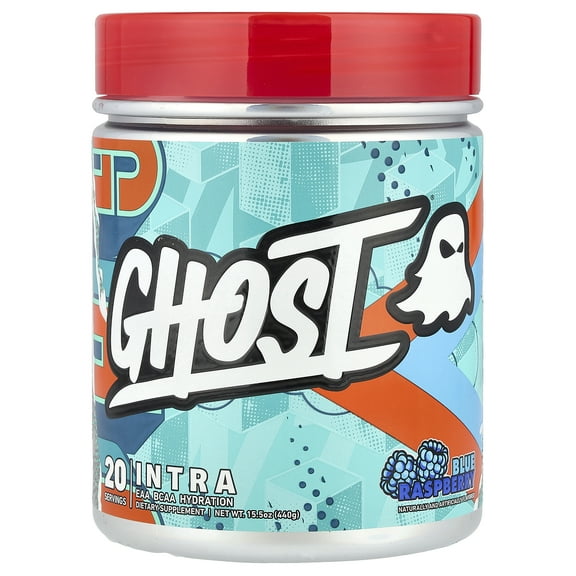 Ghost Intra, Blue Raspberry, 15.5 oz (440 g)