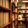 thumbnail image 1 of Ghost Library Shelf Light - Iron Craft Battery Operated Night Light, Hanging & Standing Bookcase Lamp, Halloween Decor & Gift for Literary Lovers, 1 of 5