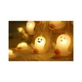 thumbnail image 1 of Ghost Light String Decoration, Battery Operated Lights String Dust-Proof and Waterproof Design, Halloween Party Decoration，2 Pack, 1 of 5