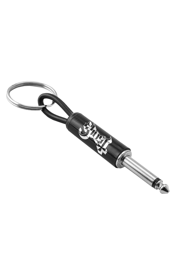 Logo Guitar Plug Keychain