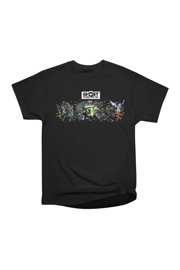 Ghost Machine Phase 2 Black Letters White Logo T-Shirt Tee Gift For Him Merch For Her Appa