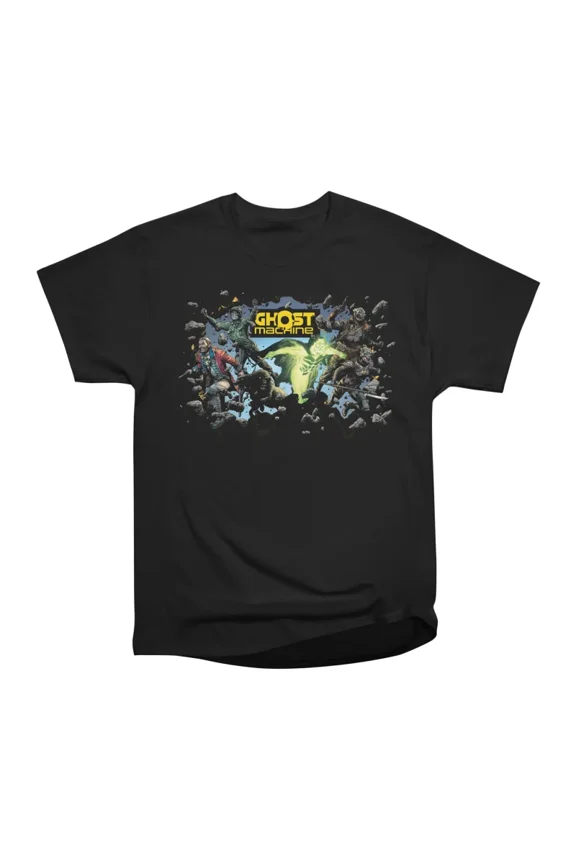 Ghost Machine Year 1 burst logo inside T-Shirt Tee Gift For Him Merch For Her Apparel For