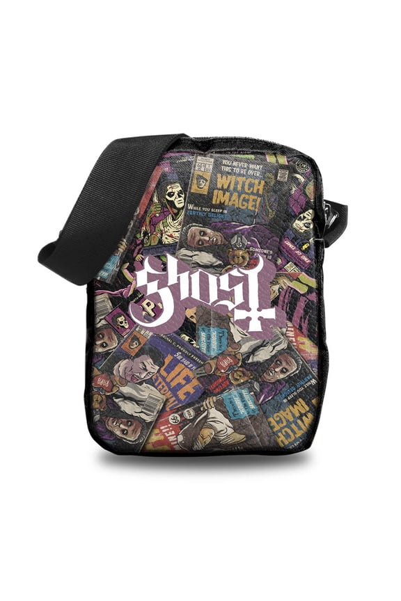 Ghost Magazines Band Logo Crossbody Bag
