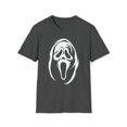 thumbnail image 1 of Ghost Mask, Gildan Unisex Softstyle T-Shirt, Ghost Face Graphic Tee, S-3XL, 1 of 3