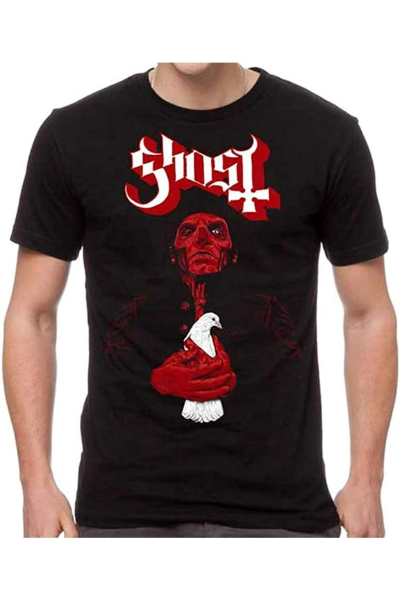 Men's Dove Red T-Shirt Black XL