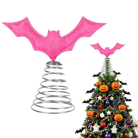 Ghost Miniature Tree Topper 10in Felt Metal Base for Halloween Party(wxx)