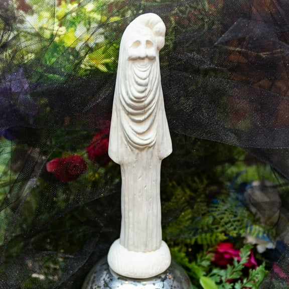 Ghost Monster Totem Halloween 9" Ceramic Bisque Ready To Paint Pottery