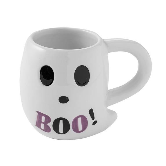 Ghost Mugs, Home Decor, Halloween, 4 Pieces