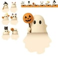 thumbnail image 1 of Ghost Mystery Phone Buddy, Stick-On Halloween Ghost & Pumpkin Phone Topper, Cute Strong Adhesive Cling Decoration for Smartphone, Peel-and-Stick Design Figurine, Fun Desk Accessory, 1 of 6