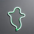 thumbnail image 1 of Ghost Neon Sign Halloween Decor - USB Powered LED Night Light with Gothic Ghost Shape - Spooky Wall or Tabletop Lamp for Bedroom, Party, Christmas - Cool Glow Indoor Decorations, 1 of 4
