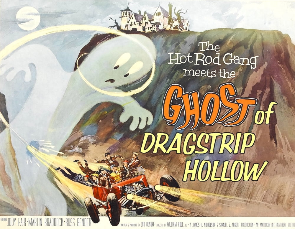 Ghost Of Dragstrip Hollow Canvas Art - (28 x 22)