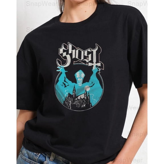 Ghost Opus Heavy Metal Rock Tour Vintage Band Papa Emeritus Graphic T-Shirt Unisex, up to 5XL