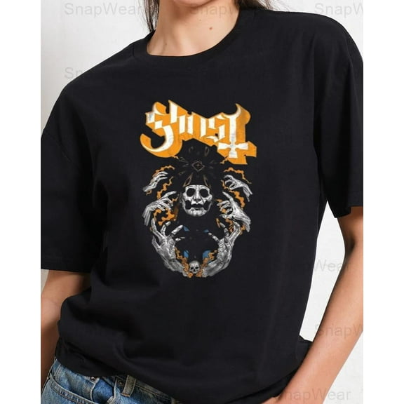 Ghost Opus Heavy Metal Rock Tour Vintage Swedish Band Papa Emeritus T-Shirt (4) Unisex, up to 5XL