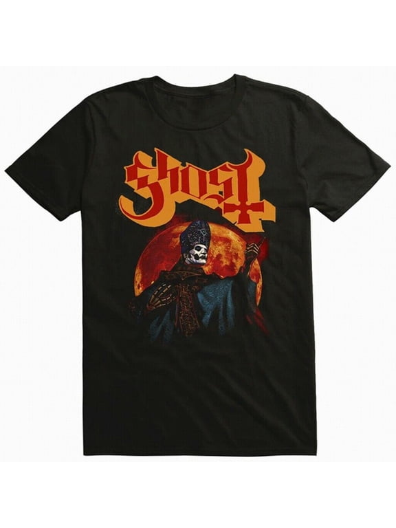 Papa Emeritus IV and Glowing Moon Men's T-Shirt (2XL)