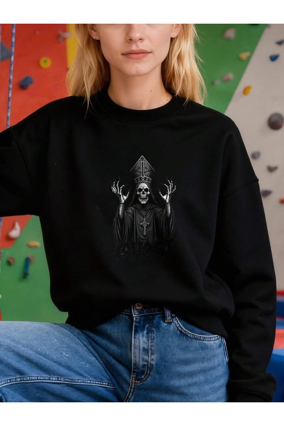 Ghost - Papas Wrath Hoodless Sweahoodless Sweathoodless Sweatshirt