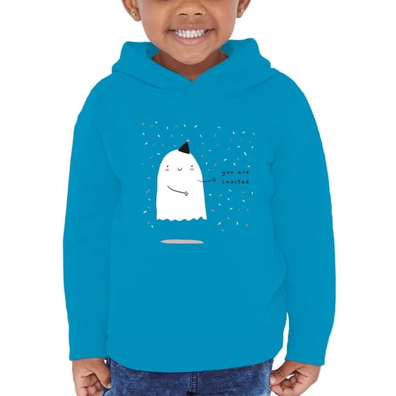 Ghost Party Invitation Hoodie Toddler -Image by Shutterstock, 2 Toddler