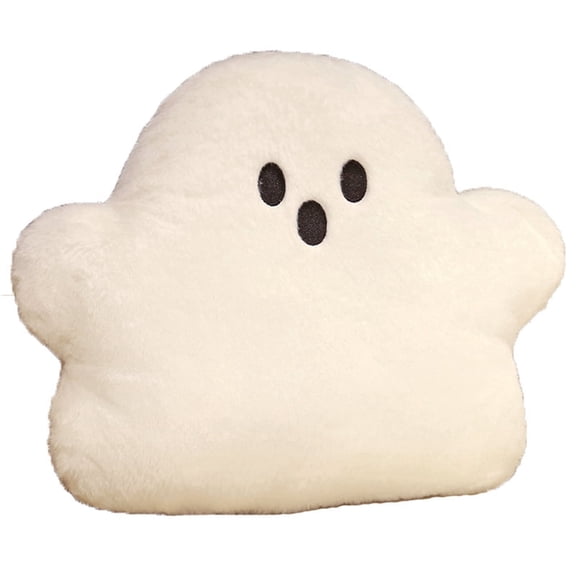 Ghost Plush Toy Set - Halloween Pillow & Keychain, 3 Sizes (Mini/Big Huggable Ghost) Ultra-Soft Decorations & Gifts for Kids Adults