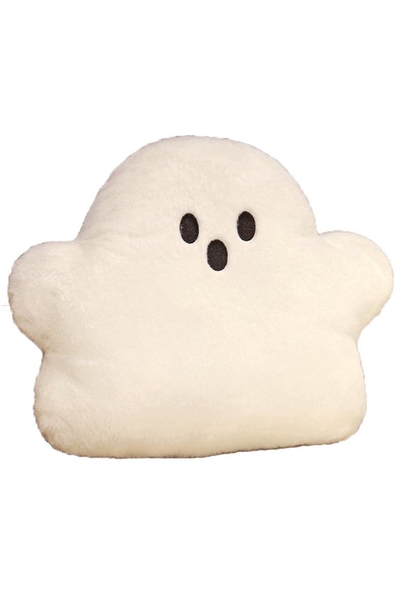 Ghost Plush Toy Set - Halloween Pillow & Keychain, 3 Sizes (Mini/Big Huggable Ghost) Ultra-Soft Decorations & Gifts for Kids Adults
