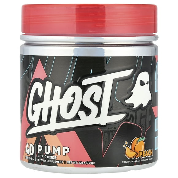 Ghost Pump, Peach, 12 oz (340 g)