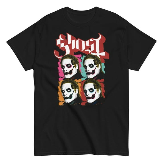 Ghost - Quattro Unisex T-Shirt - Black - Small