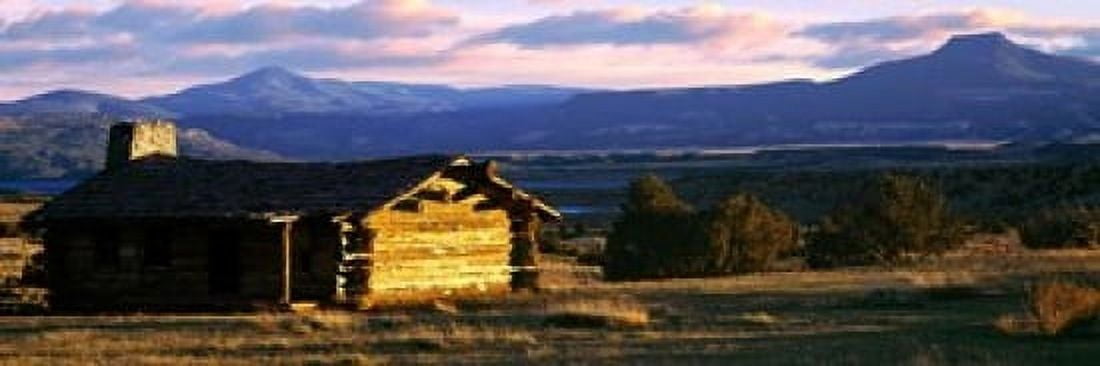 Ghost Ranch Abiquiu Rio Arriba County New Mexico Canvas Art - Panoramic Images (36 x 12)