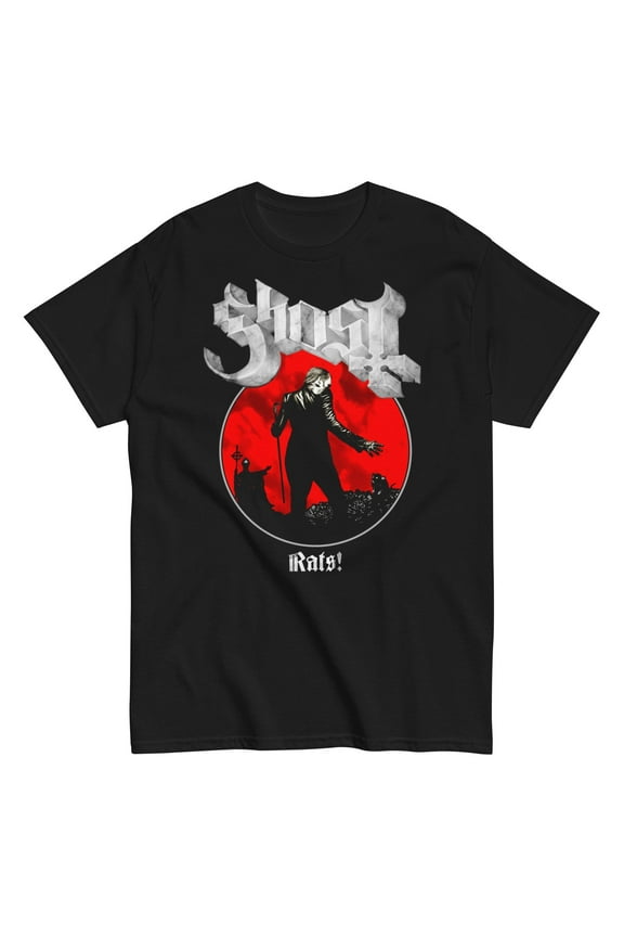 Ghost - Rats! Unisex T-Shirt - Black - Large