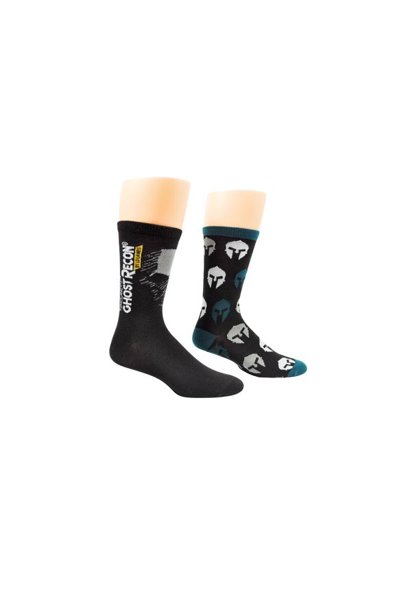 Symbol Unisex Crew 2 pair pack socks