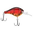 Ghost Red Craw Digger Lure with Aggressive Wobble