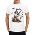 thumbnail image 1 of Ghost Retro Halloween Costume Men T-Shirt, 1 of 5