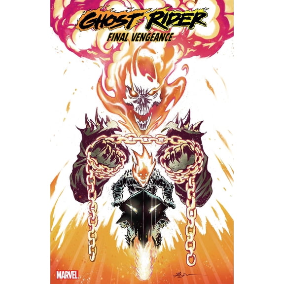 Ghost Rider #1 Ben Su Foil Var (Ben Su Foil Var) Marvel Prh Comic Book 2024