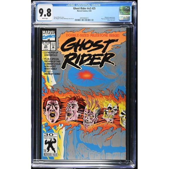 Ghost Rider #25 - CGC 9.8 Comic Book