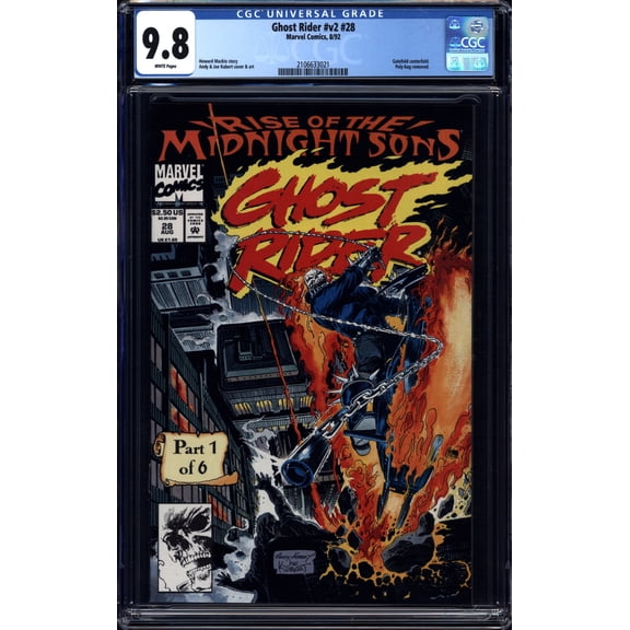 Ghost Rider #28 - CGC 9.8 Comic Book
