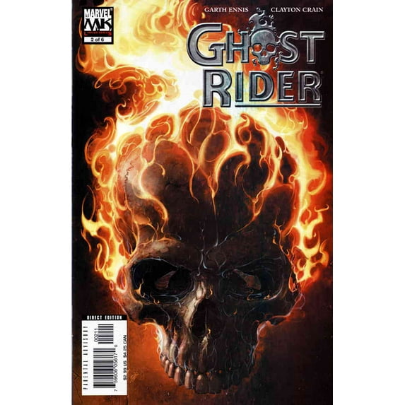 Ghost Rider (6th Series) #2 VF ; Marvel Comic Book