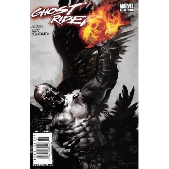 Ghost Rider (7th Series) #32 (Newsstand) VF ; Marvel Comic Book
